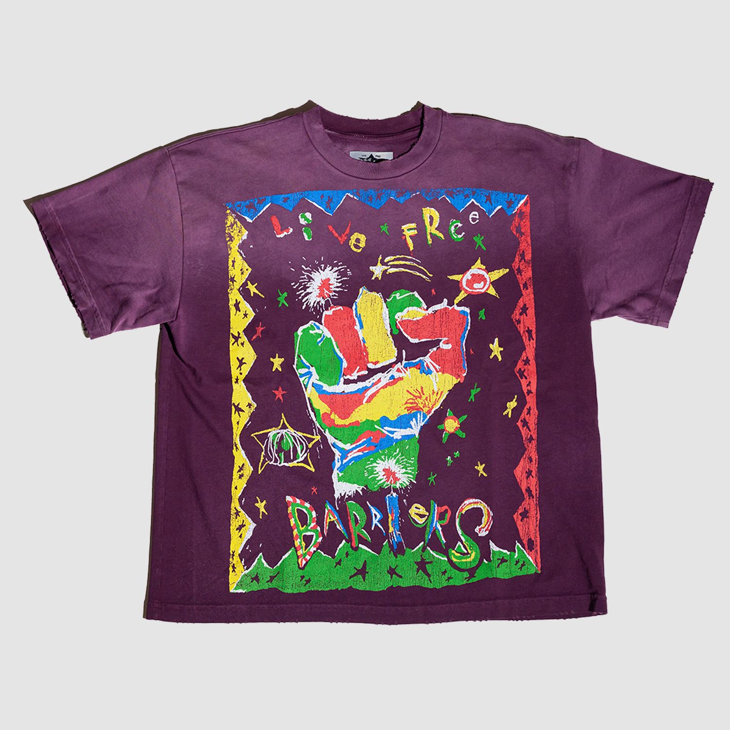 Voodoo Tee Burgundy