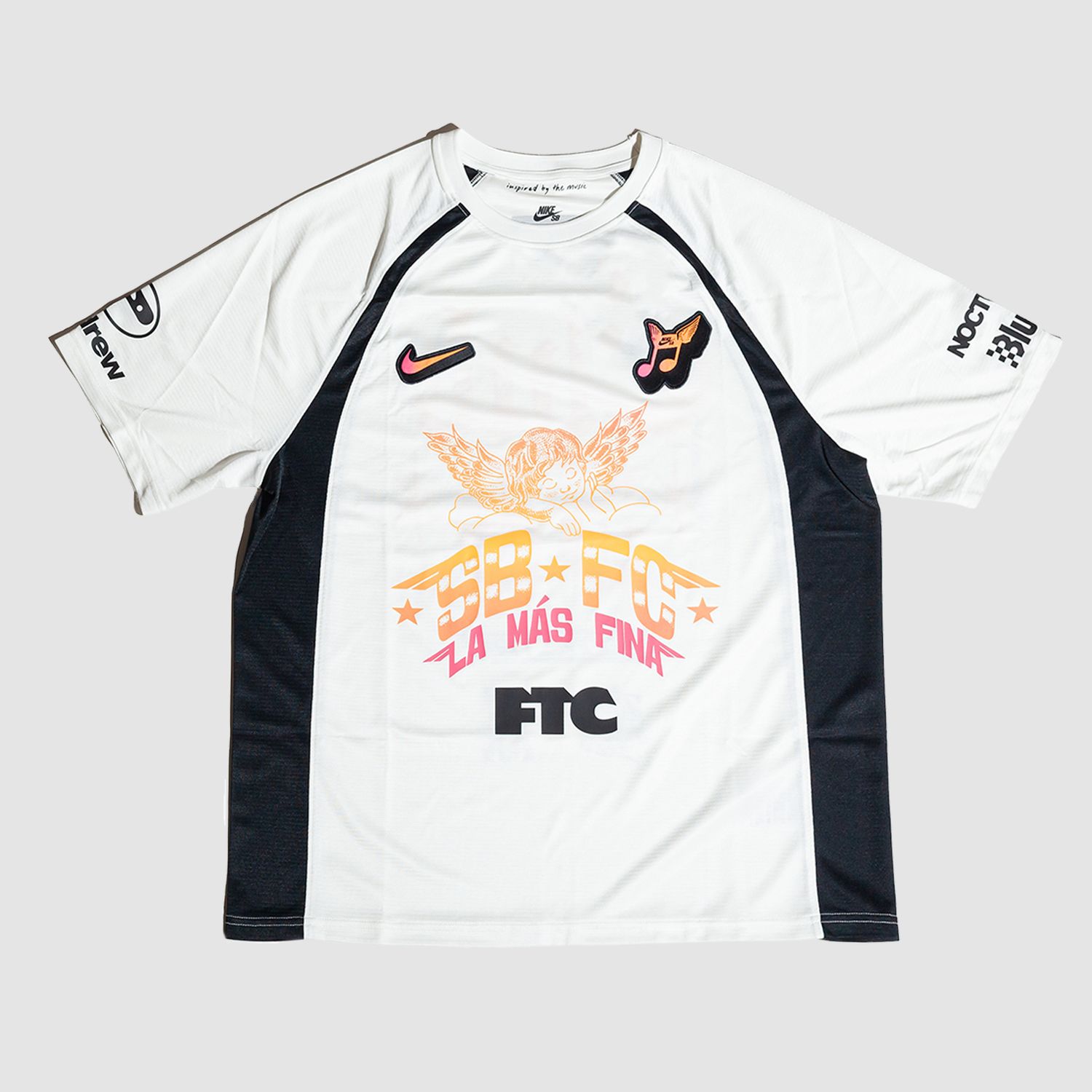 “La Más Fina” Jersey White/Black