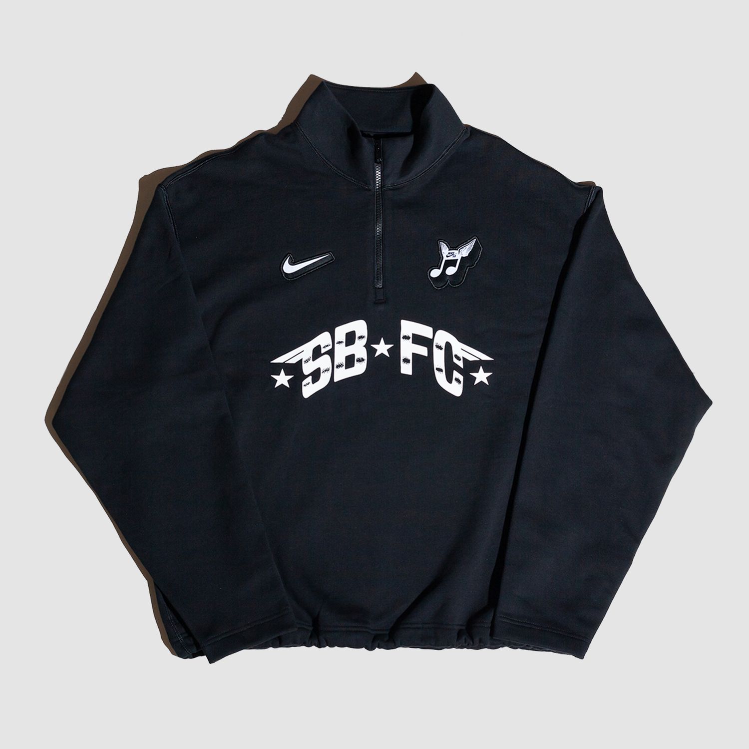 Skate FC 1/2 Zip Fleece Black