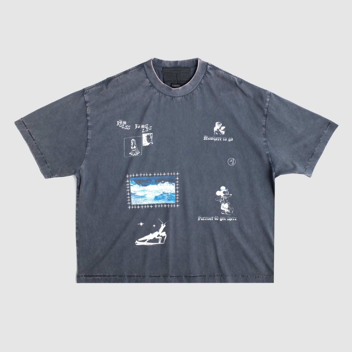 No Where To Go T-Shirt Blue