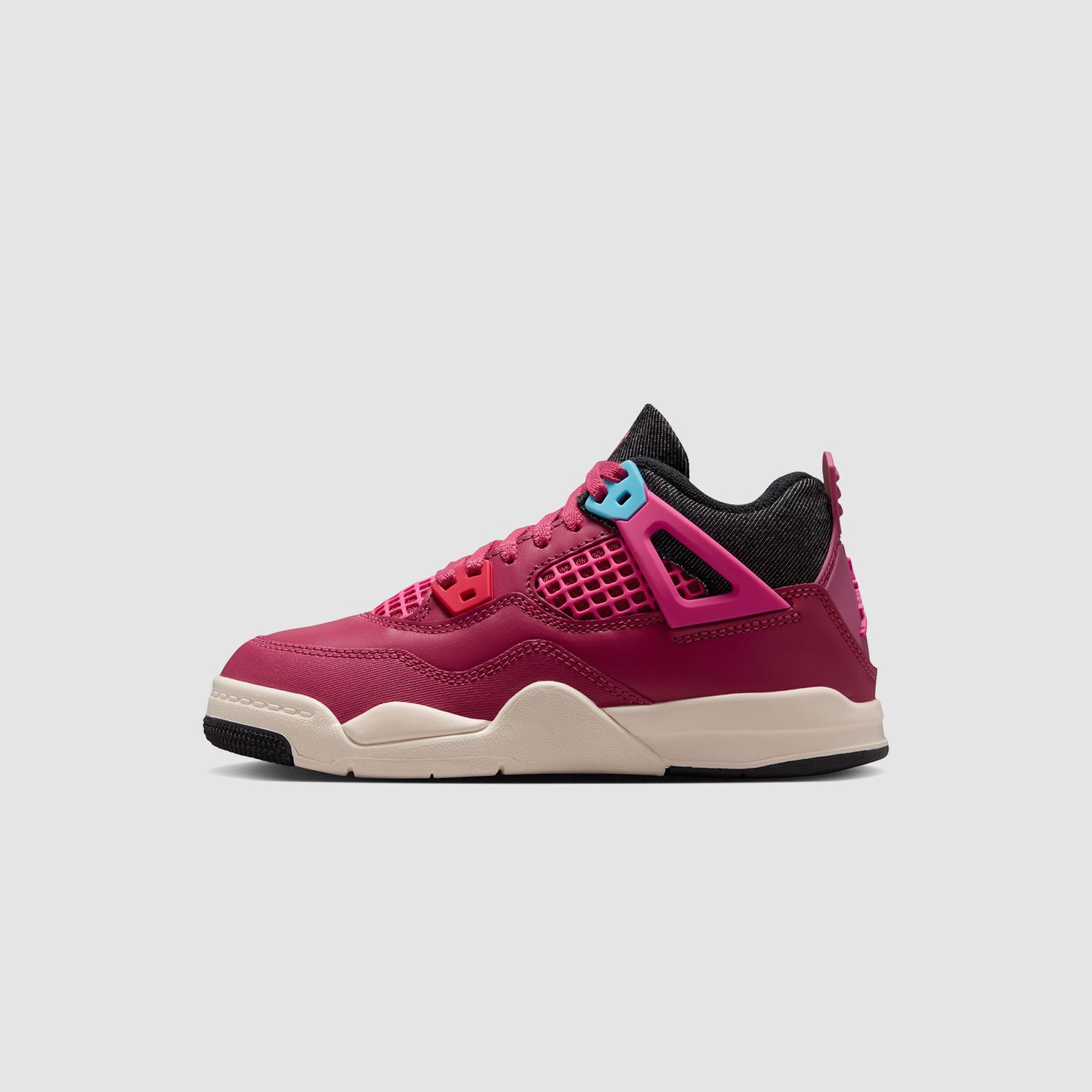AJ4 Retro (PS) Sweet Beet/Desert Pink
