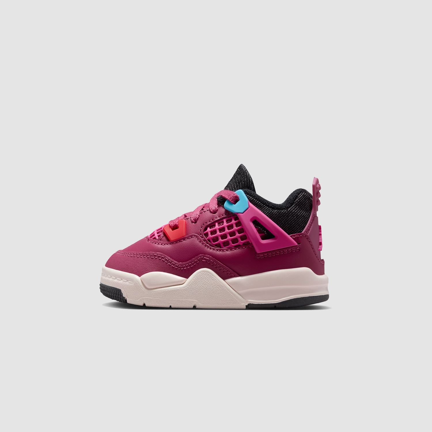 AJ4 Retro (TD) Sweet Beet/Desert Pink