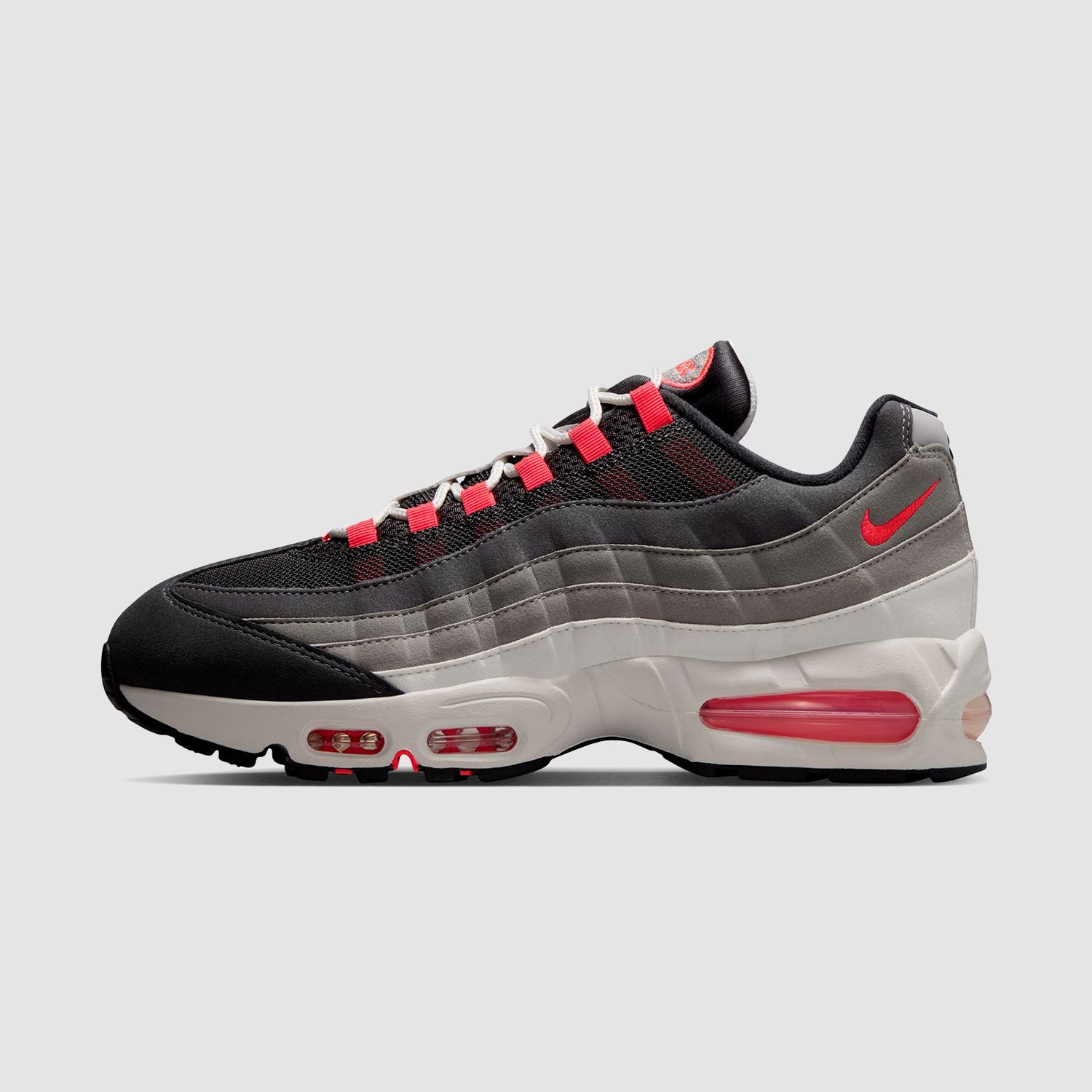 Air Max 95 Big Bubble PRM Anthracite/Solar Red