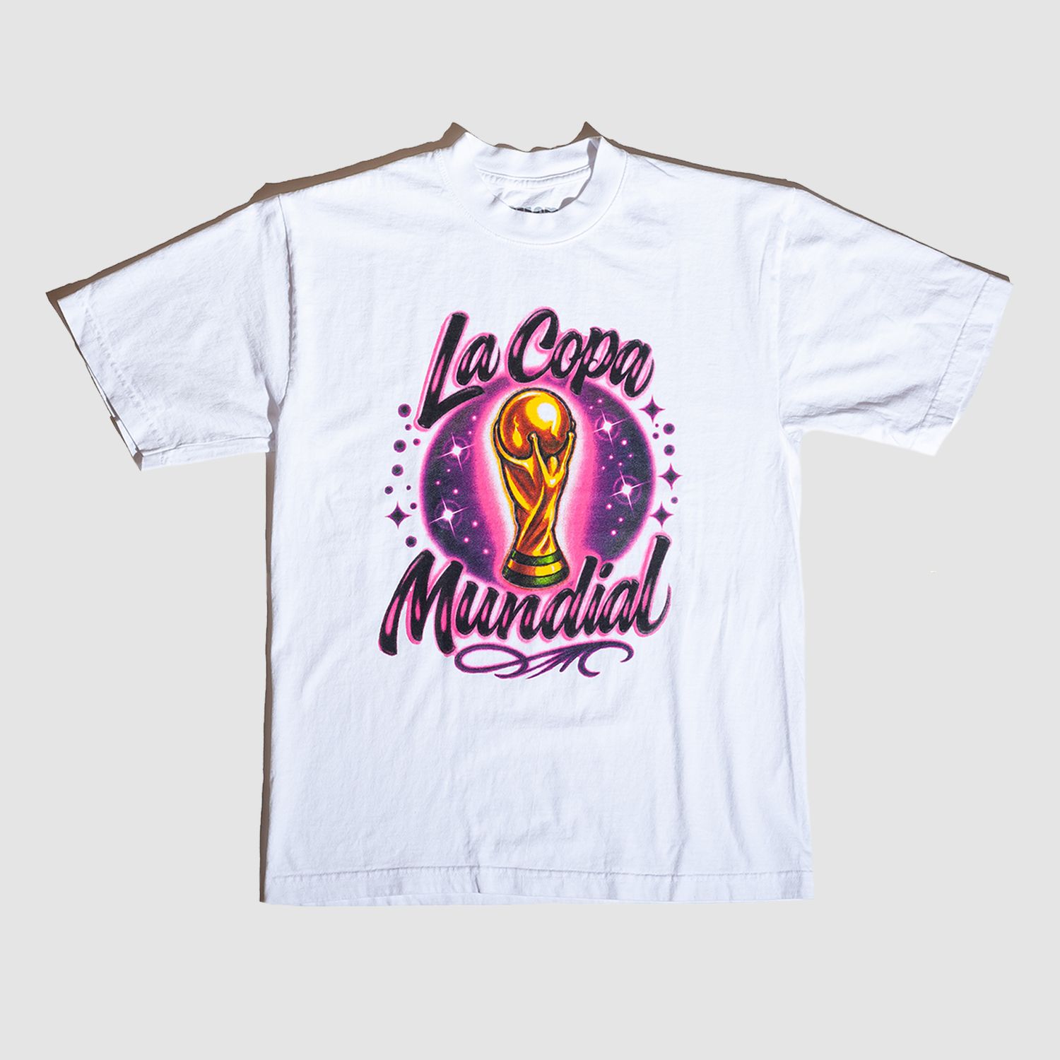 'Airbrush' Tee White