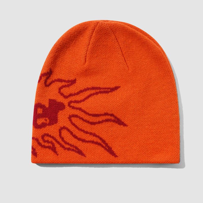 Solar Skully Beanie Orange