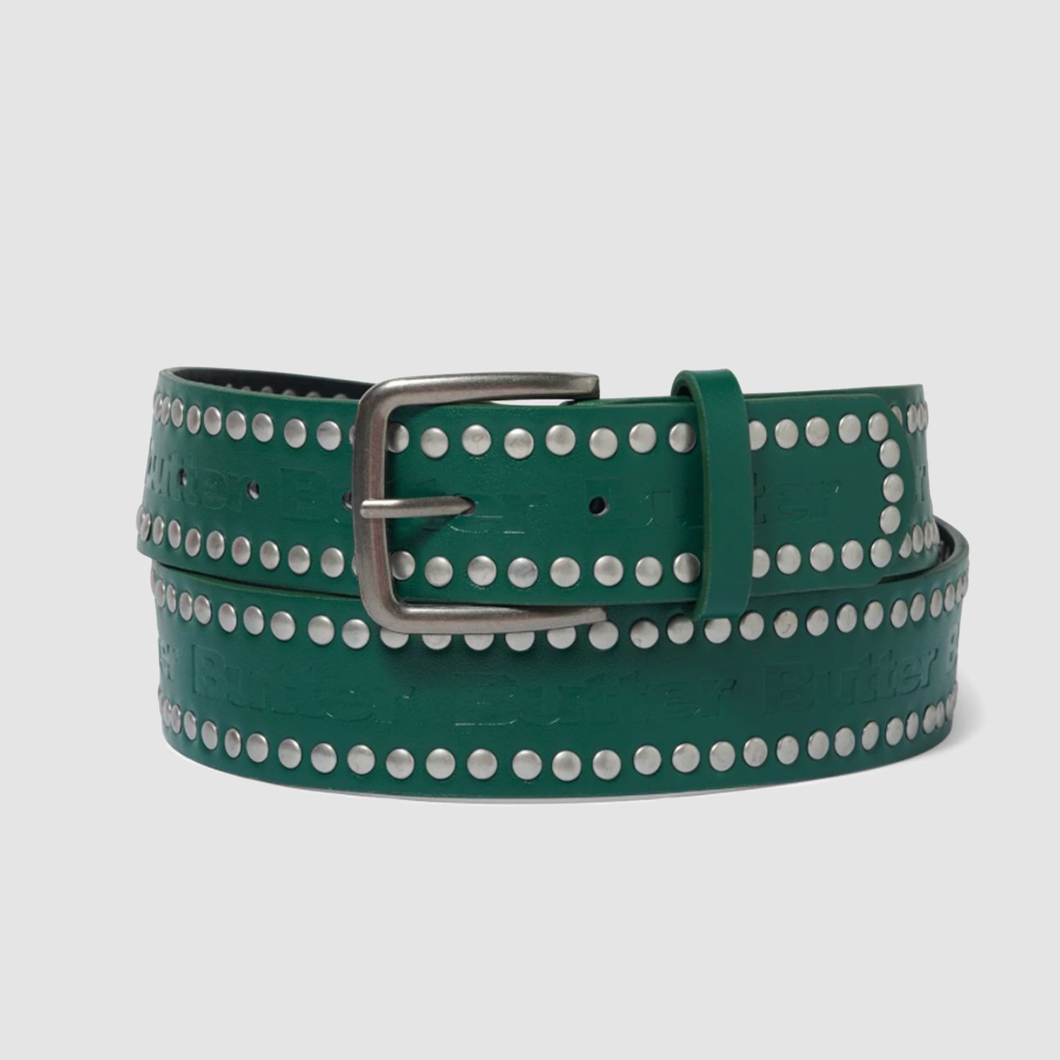 Studded Belt Green