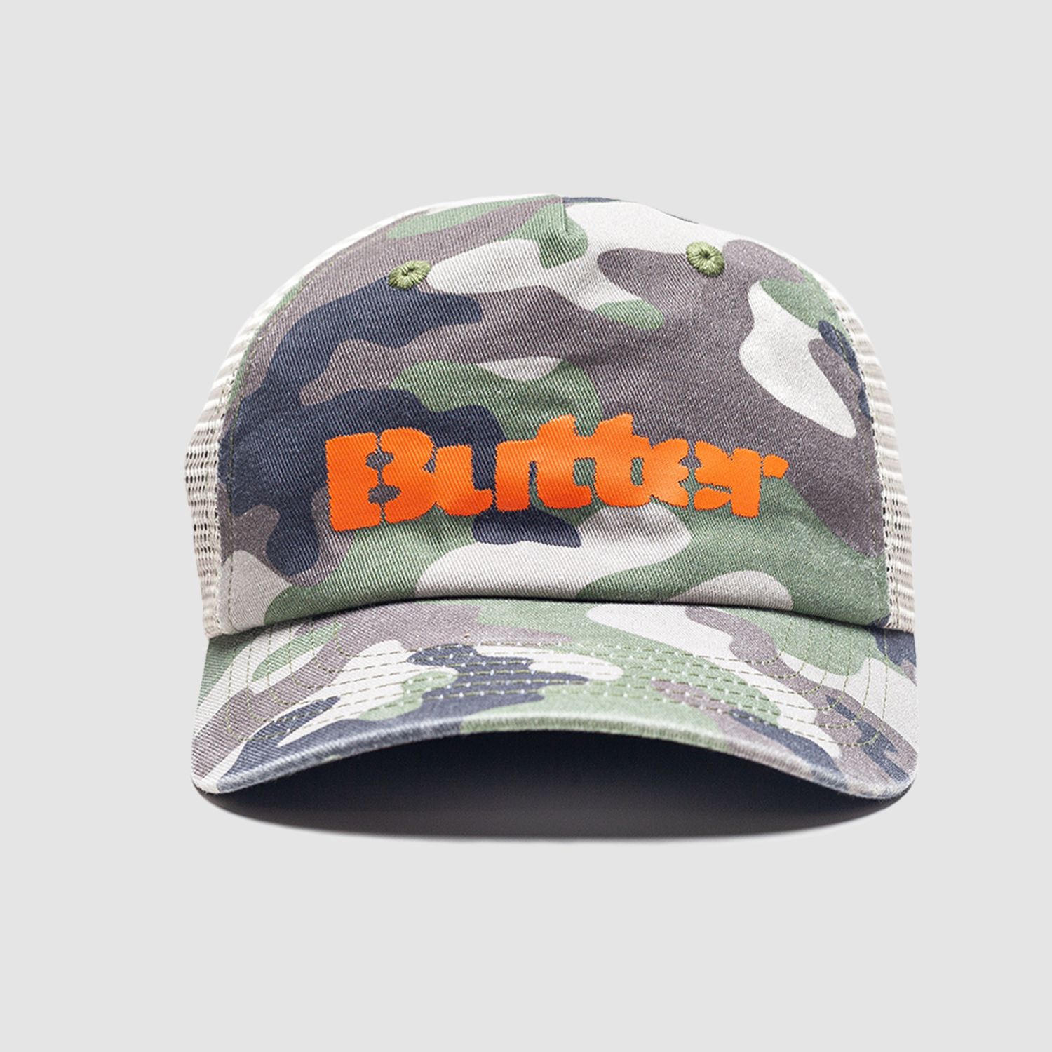 Stencil Trucker Cap Camo