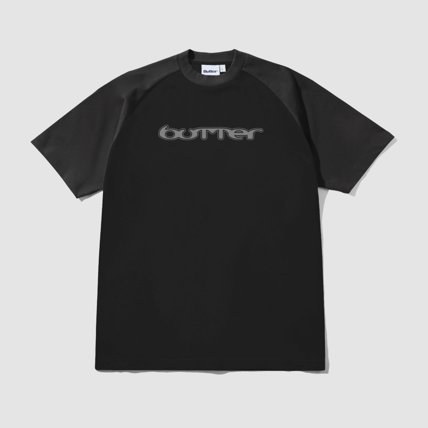 Witness Raglan Tee Black/Dark Grey