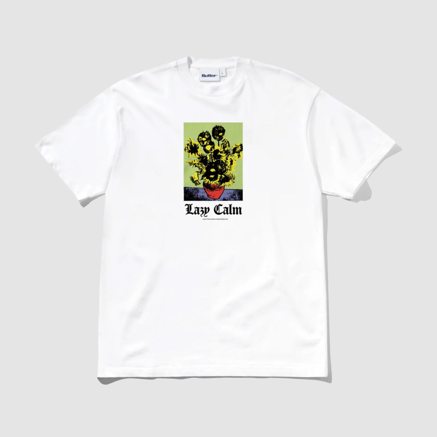 Lazy Calm Tee White