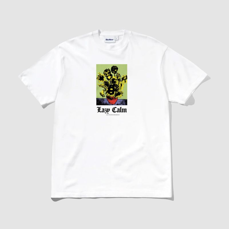 Lazy Calm Tee White