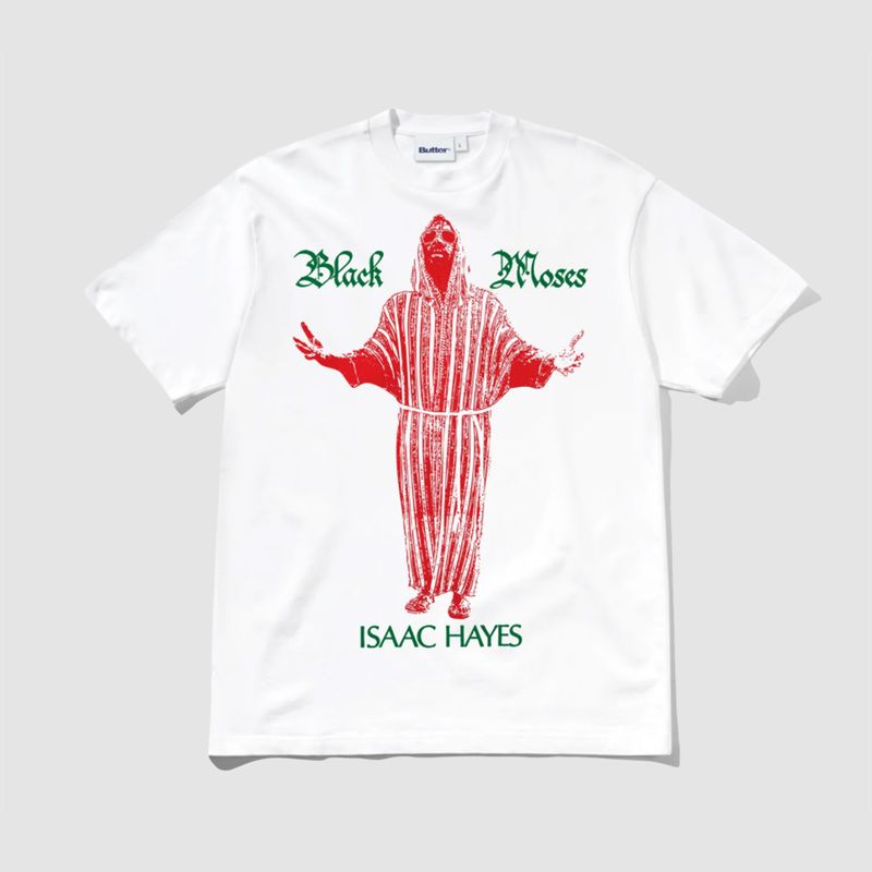 Black Moses Tee White