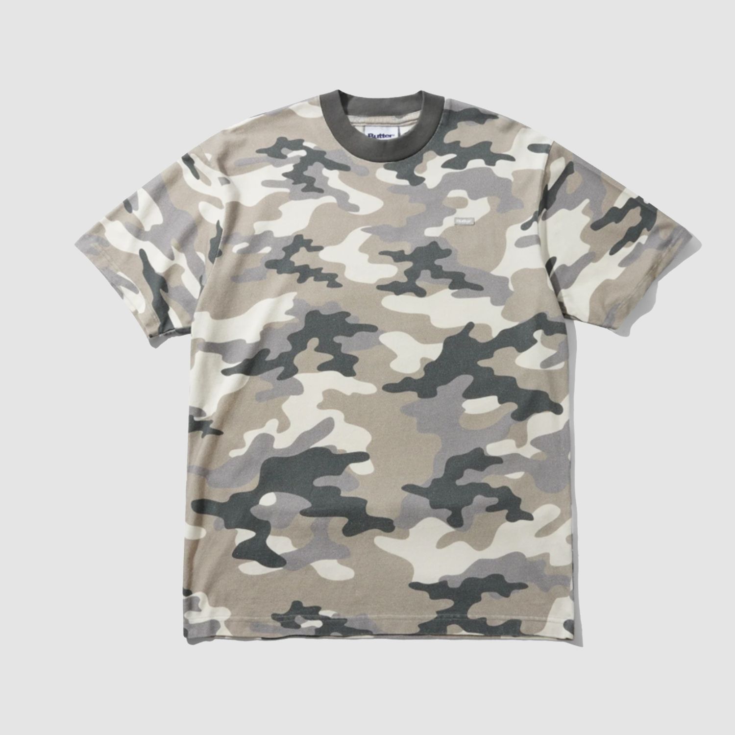 Pique Tee Winter Camo