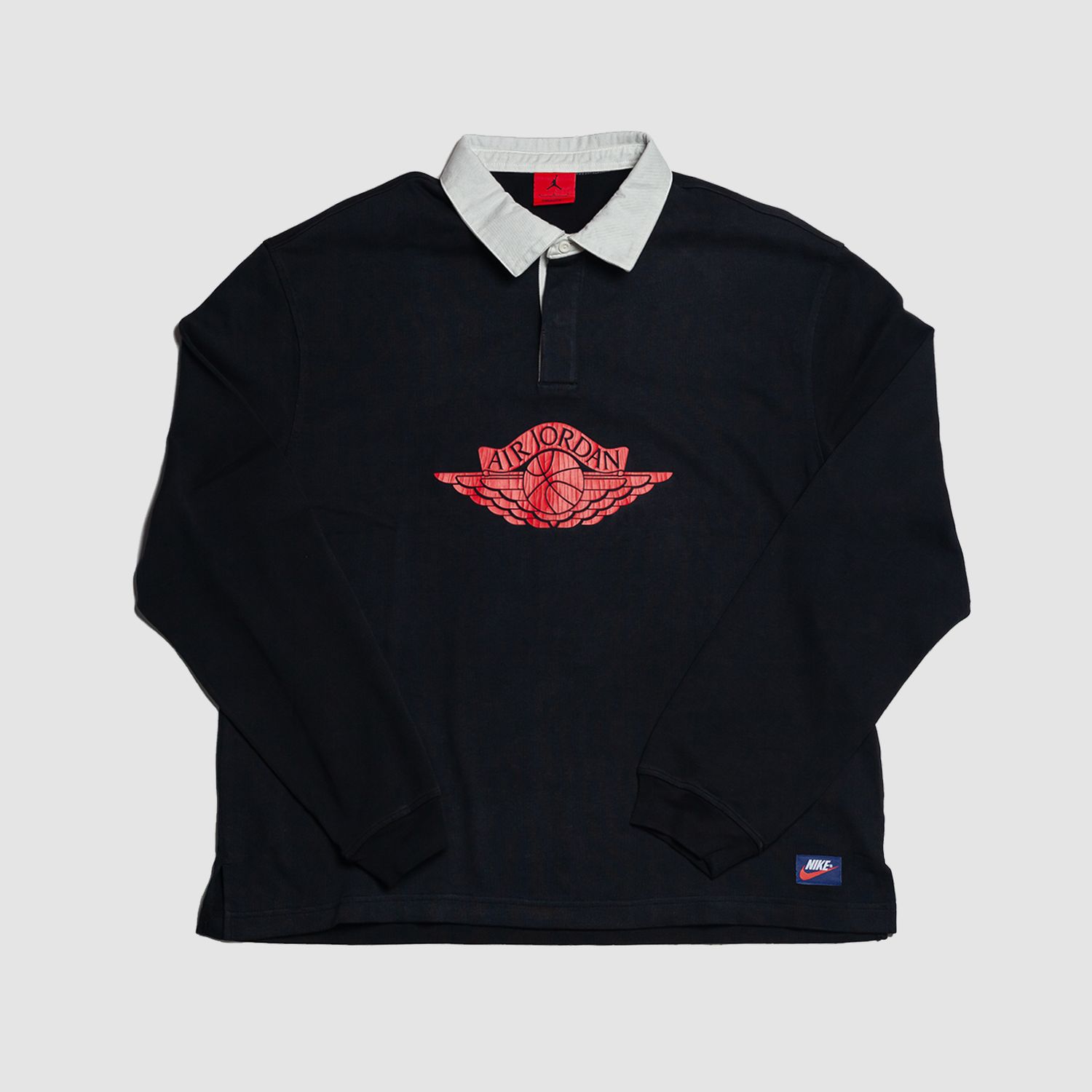 Flight Essentials Rugby Washed Black