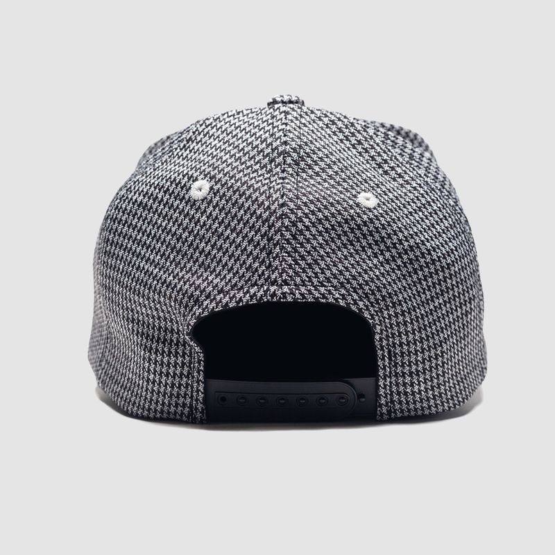 Classic Houndstooth Low Pro Cap Black