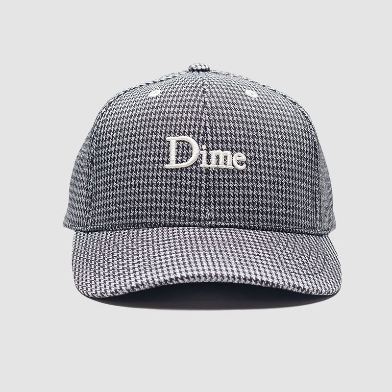 Classic Houndstooth Low Pro Cap Black