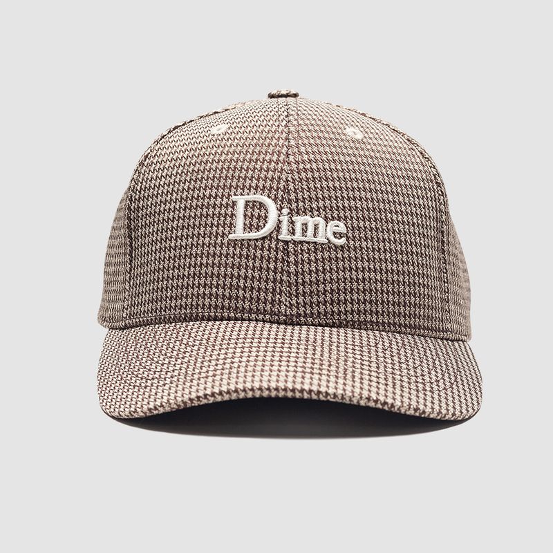Classic Houndstooth Low Pro Cap Camel