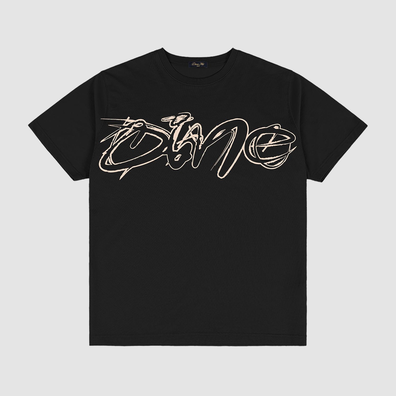 Fine Lines Tee Black