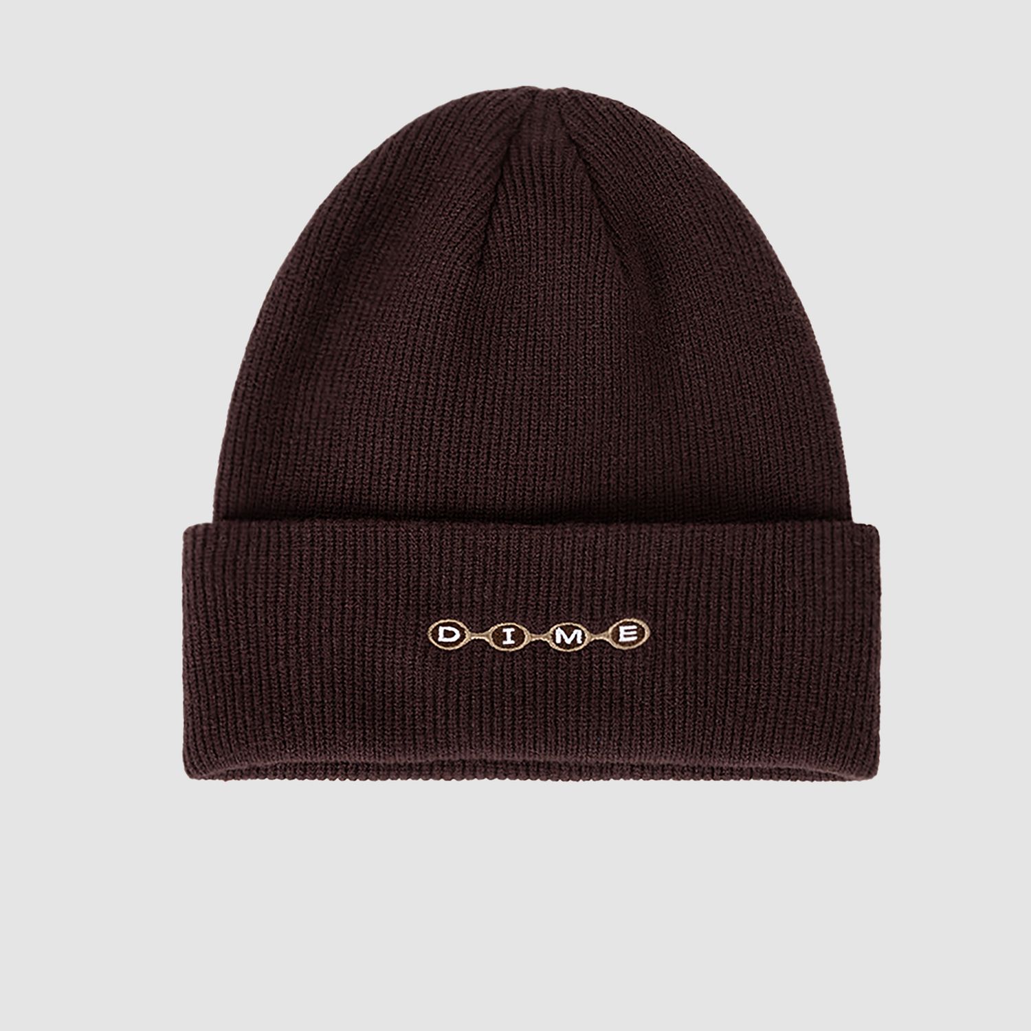 Space Fold Beanie Dark Brown