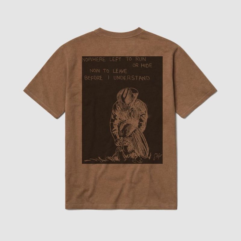 Return Again T-Shirt Brown
