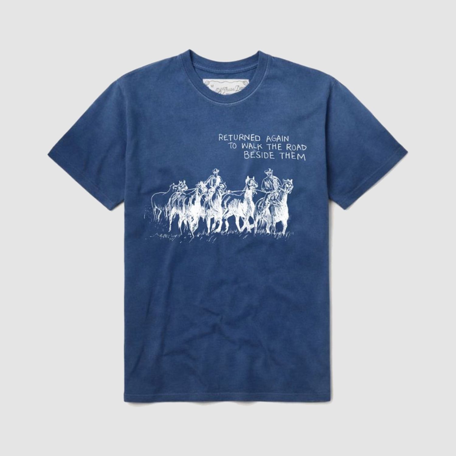 Return Again T-Shirt Sun Faded Navy
