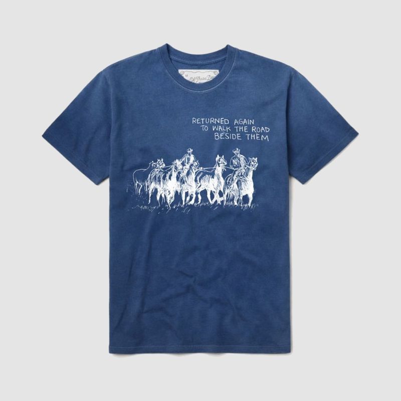 Return Again T-Shirt Sun Faded Navy