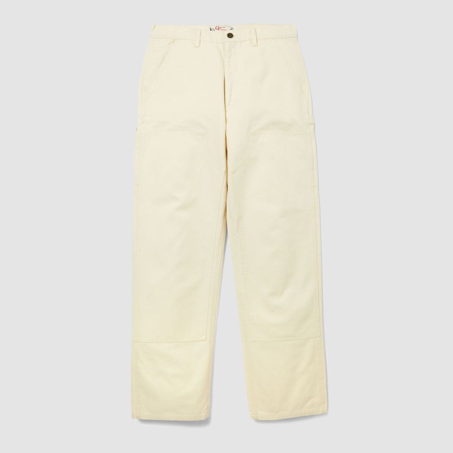 Double Knee Pants Natural