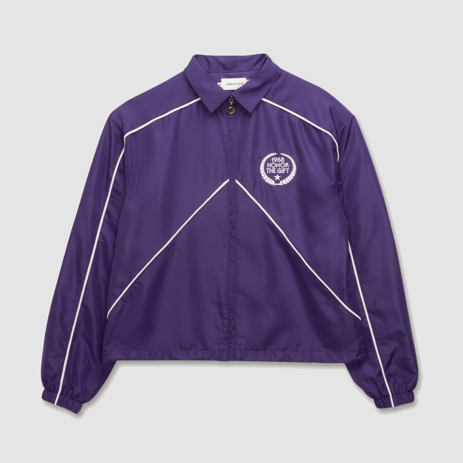 Honeycomb Track Jacket Purple