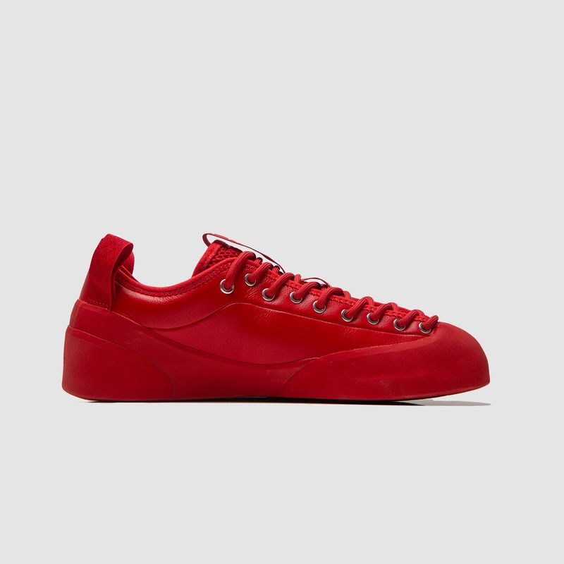 1PM Red Leather
