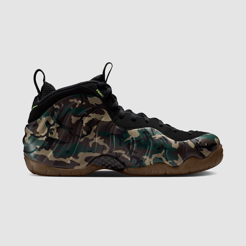 Air Foamposite Pro Black/Black-Voltage Green