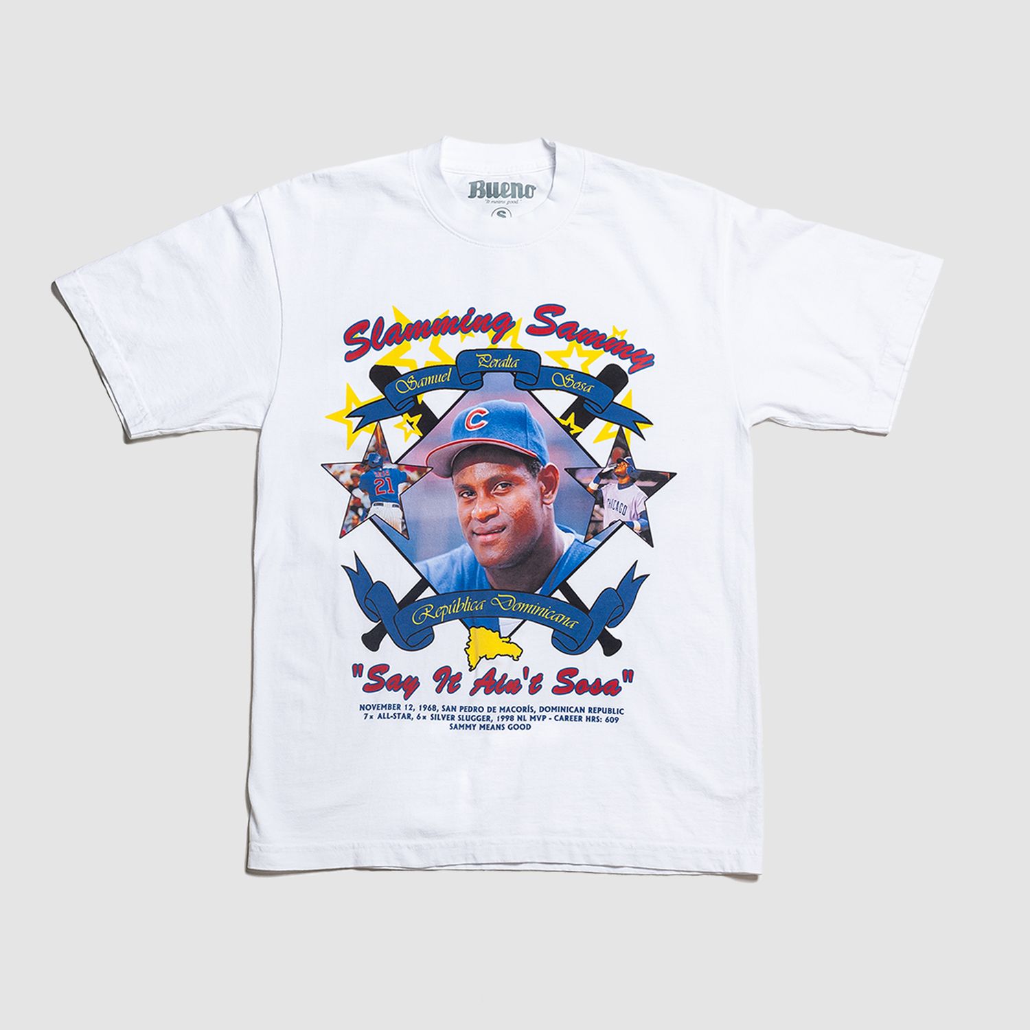 Slamming Sammy Tee White