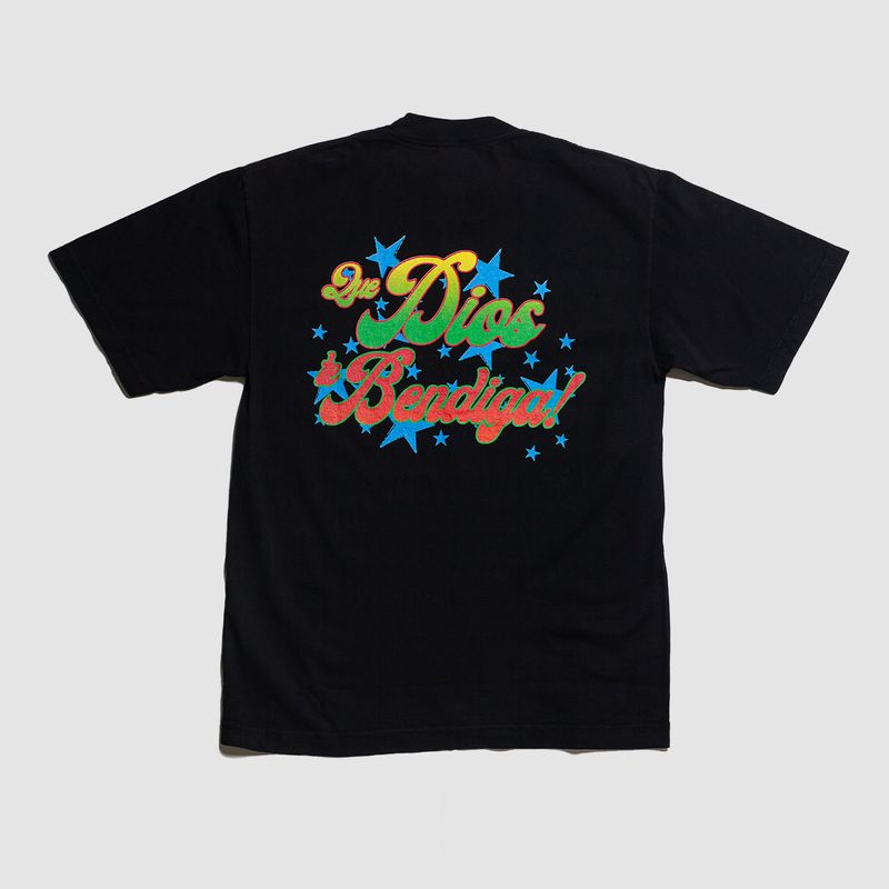 'B' Logo Tee Black