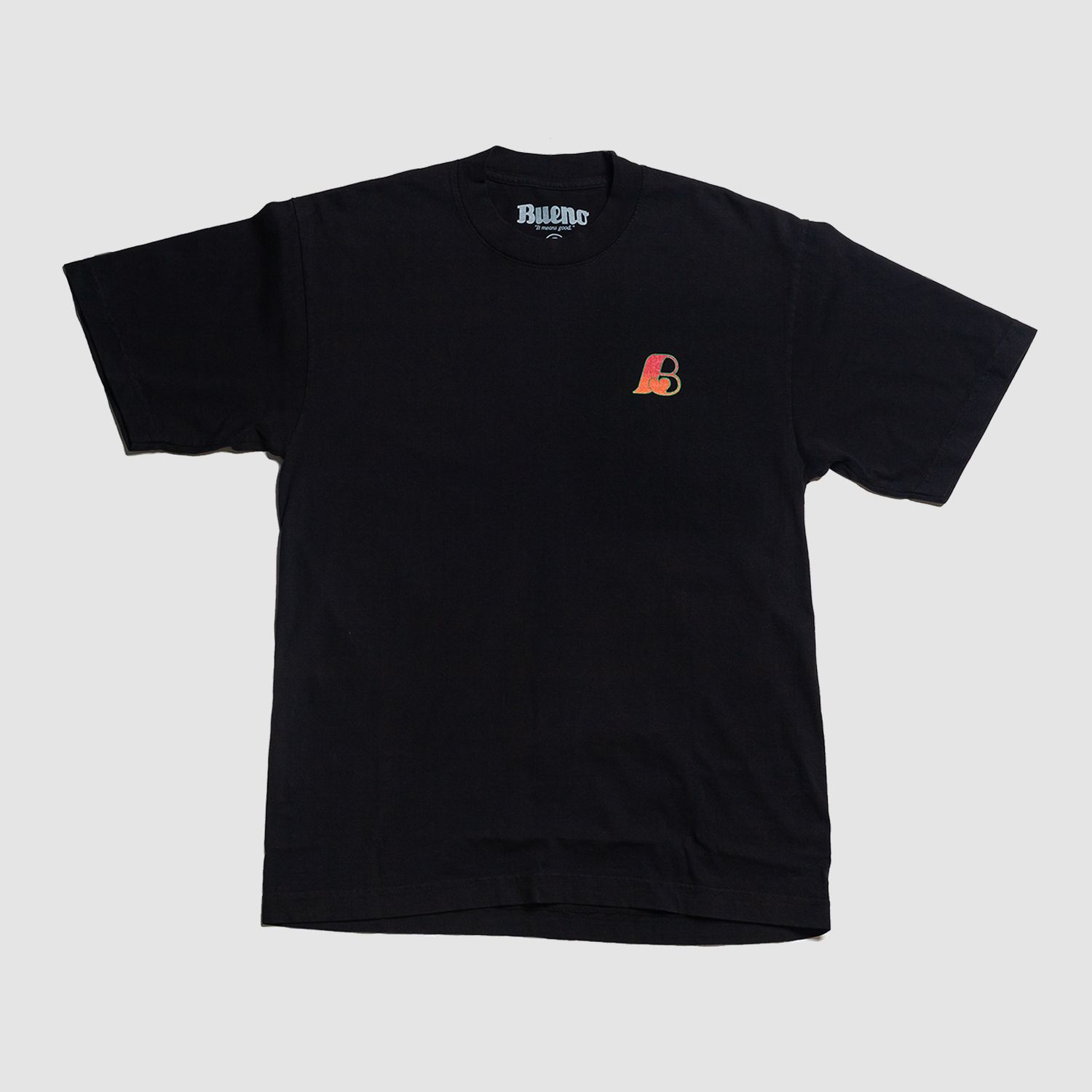 'B' Logo Tee Black