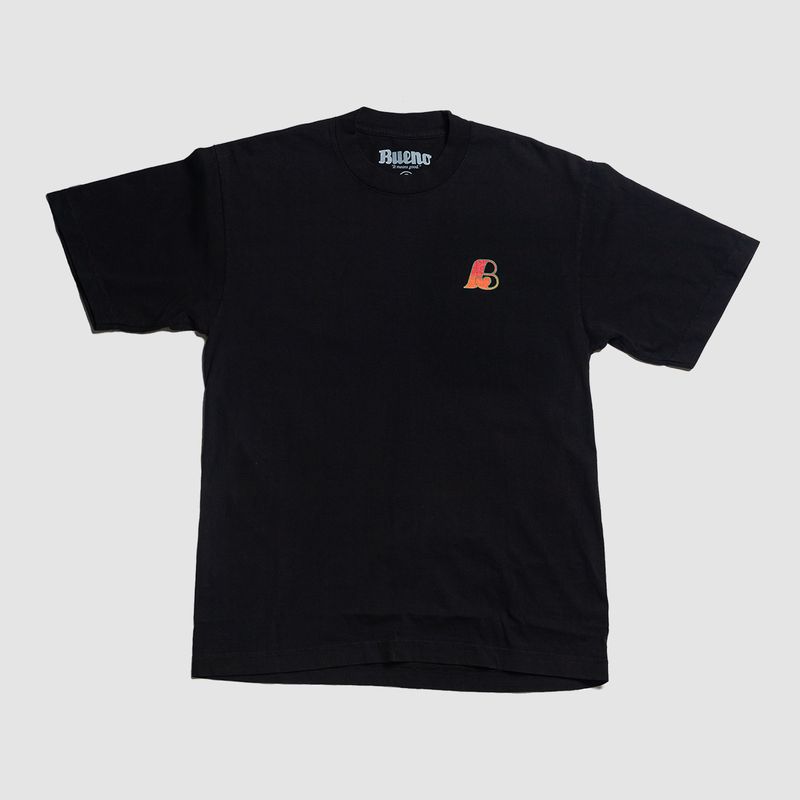 'B' Logo Tee Black