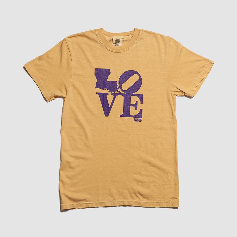 Love Tee Yellow