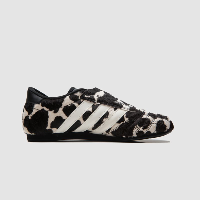 (W) Taekwondo "Cowprint" Black/White