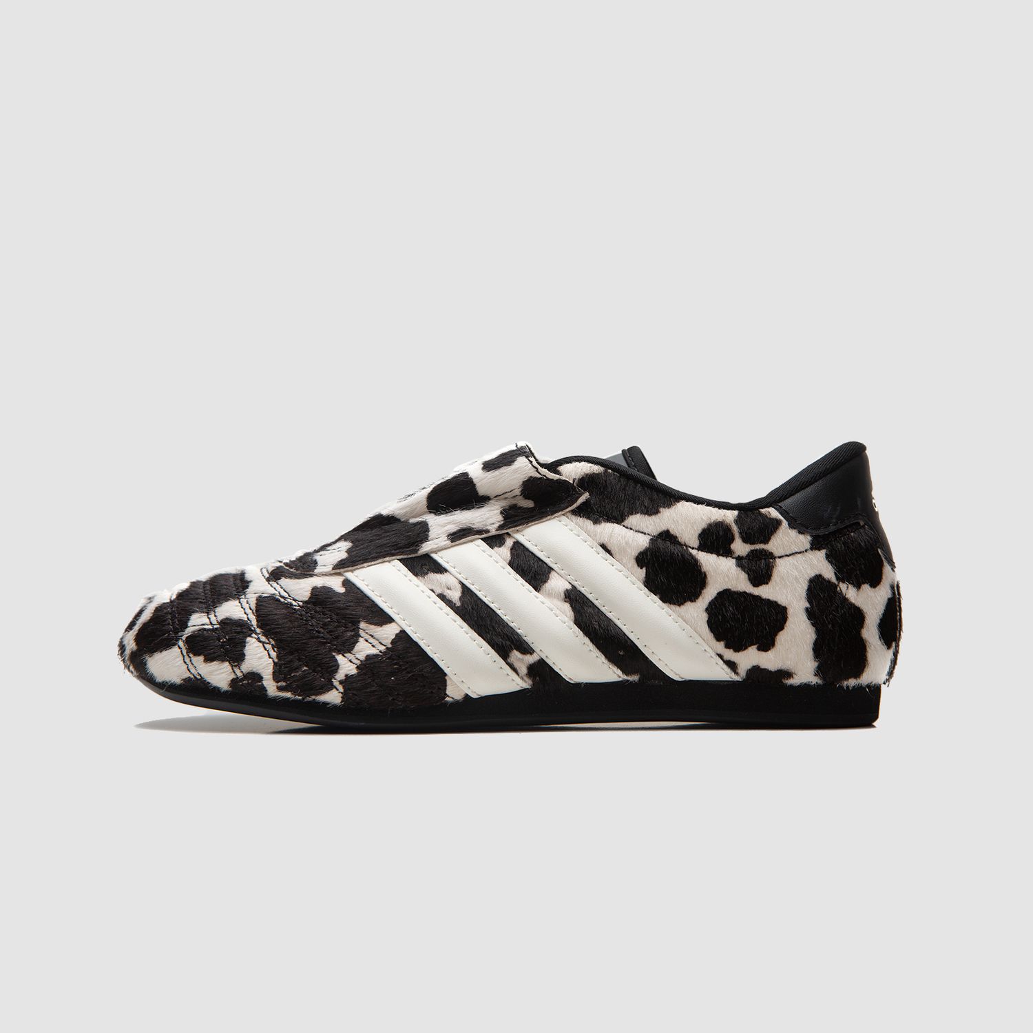 (W) Taekwondo "Cowprint" Black/White