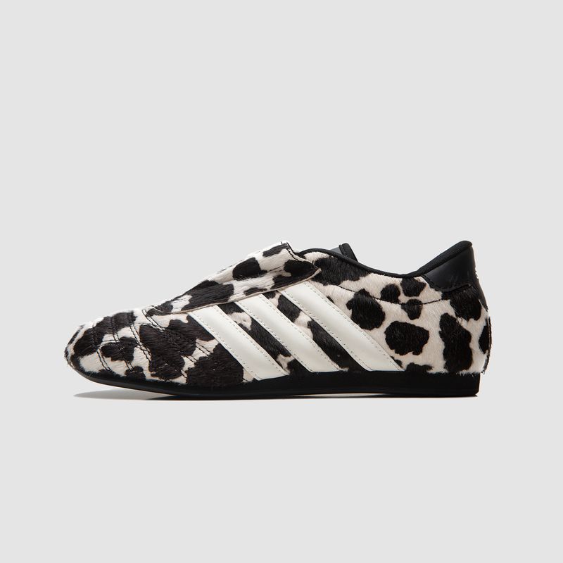 (W) Taekwondo "Cowprint" Black/White
