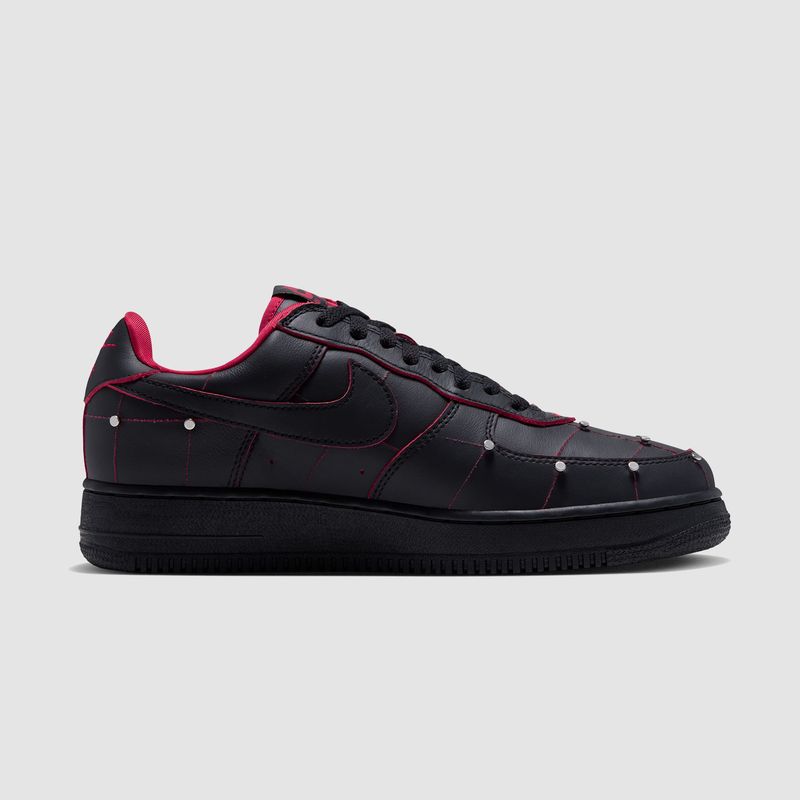 Air Force 1 '01 "Nightmare" Black Gym Red-Metallic Silver