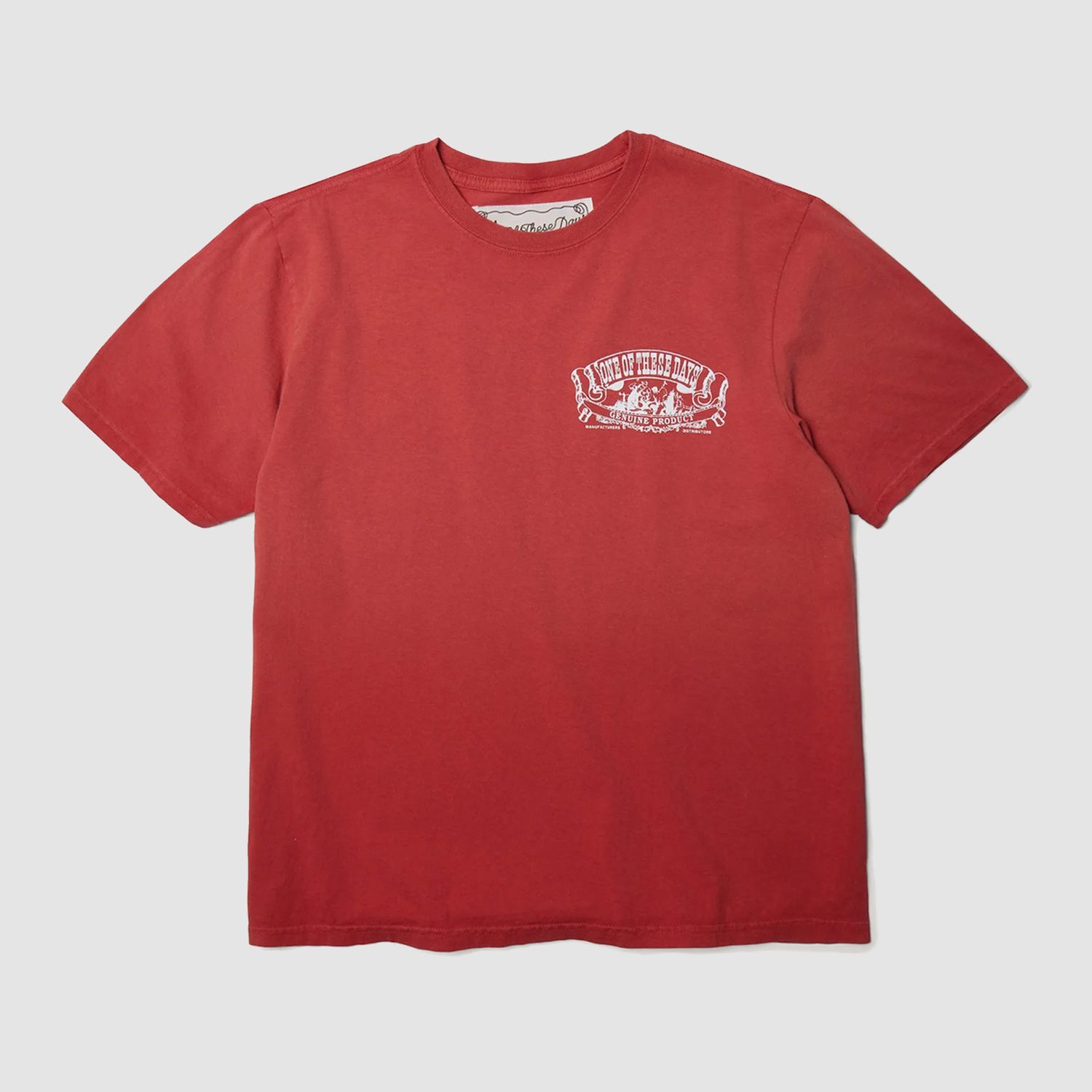 Working Mans Tee Washed Red
