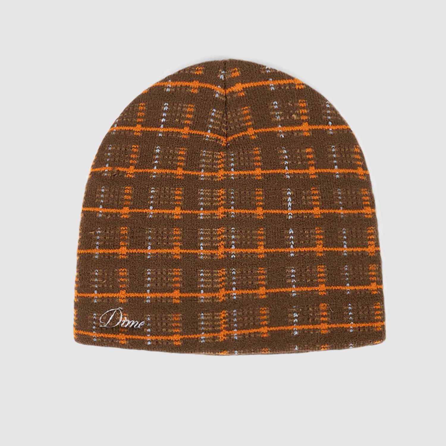 Super Plaid Skully Brown/Multi