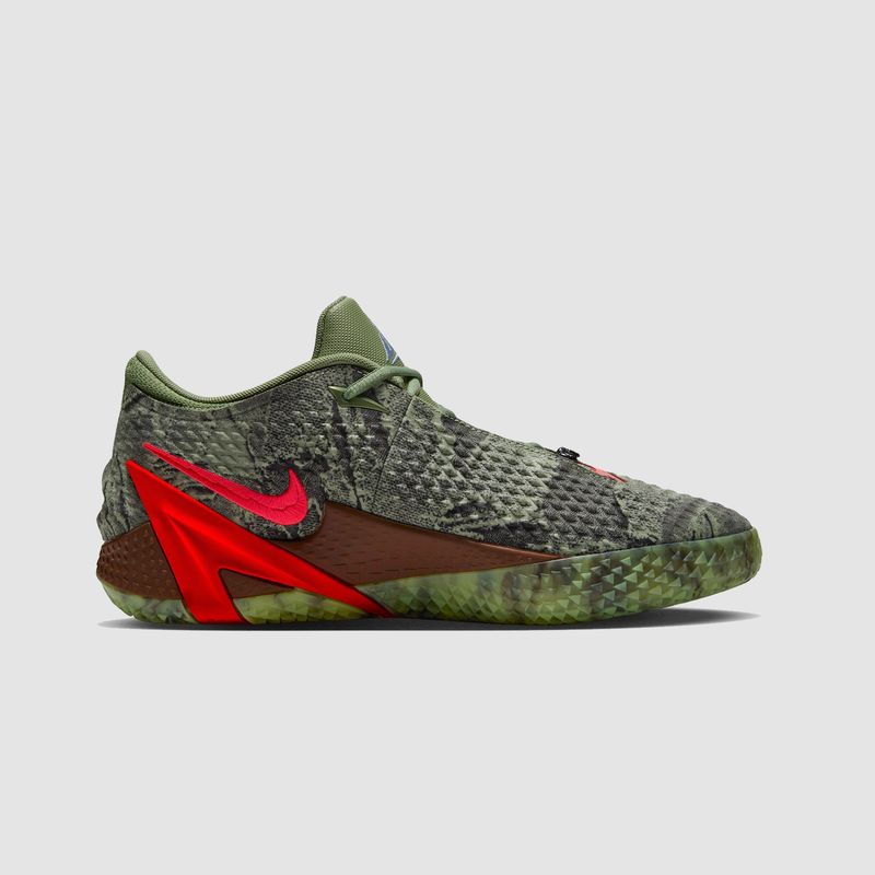 Ja 4 "Halloween" Oil Green/Bright Crimson