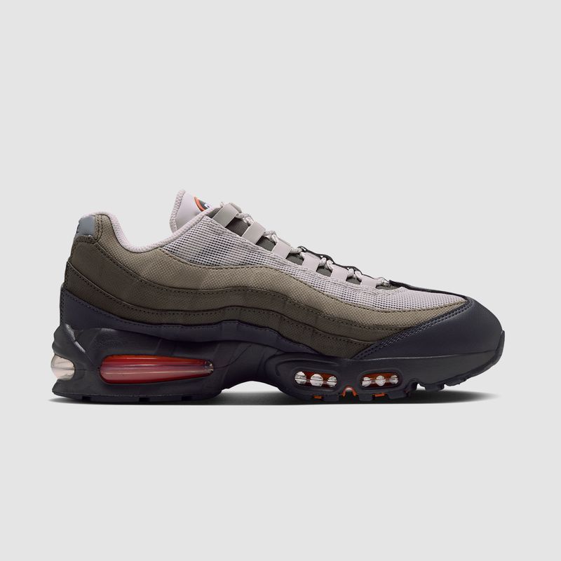 Air Max 95 Big Bubble Light Bone/ Safety Orange