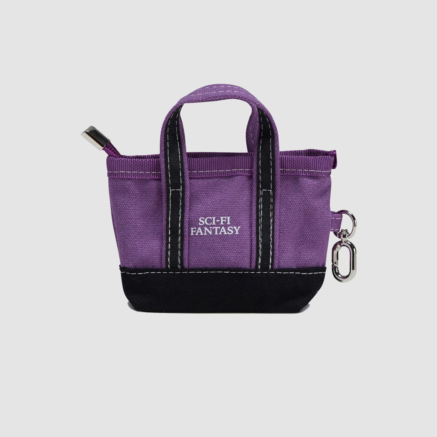 Sci-Fi Tote Keychain Purple