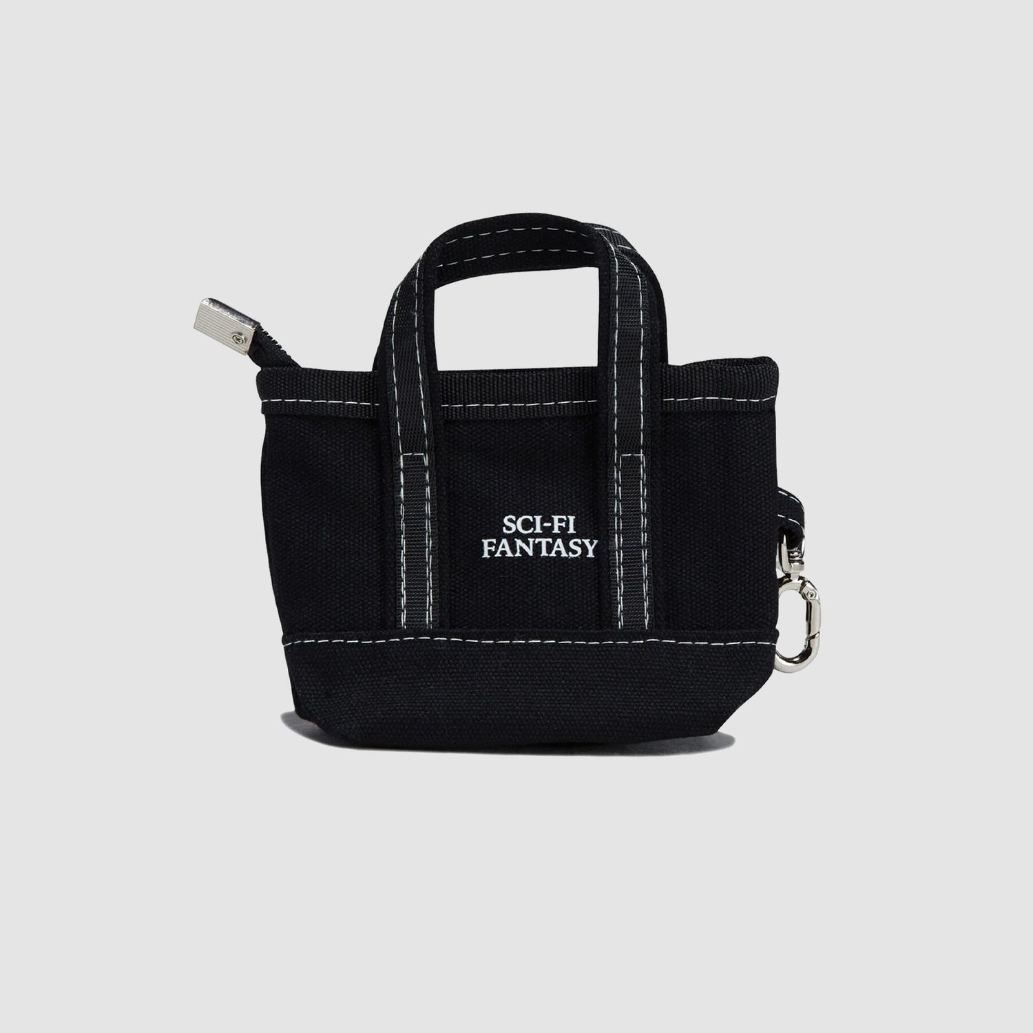 Sci-Fi Tote Keychain Black