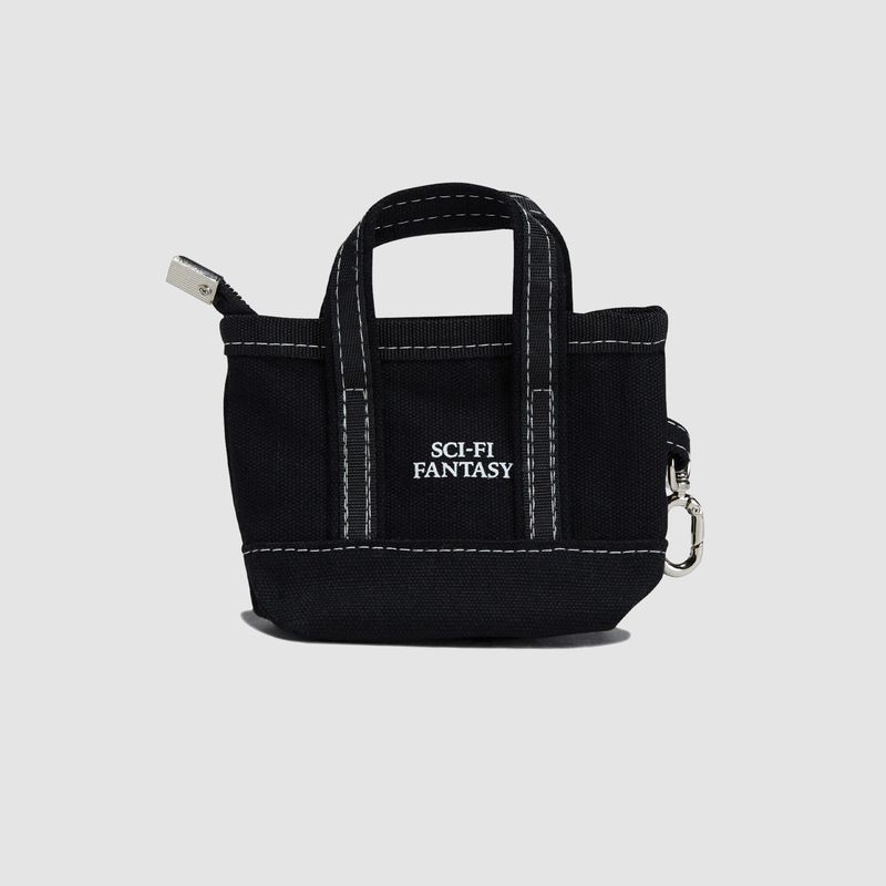 Sci-Fi Tote Keychain Black