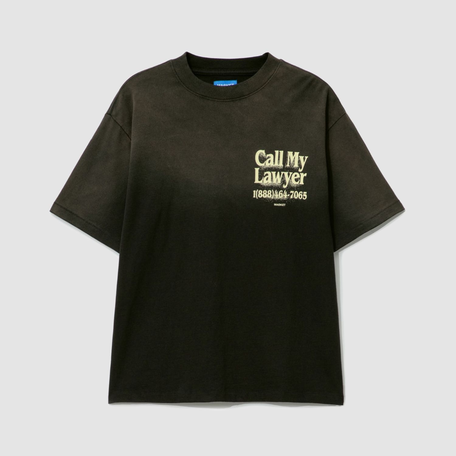 Call My Lawyer 3D Tee Black