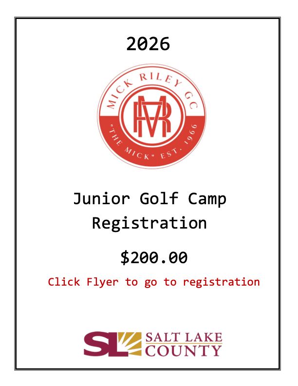 Mick Riley Junior Golf Camp