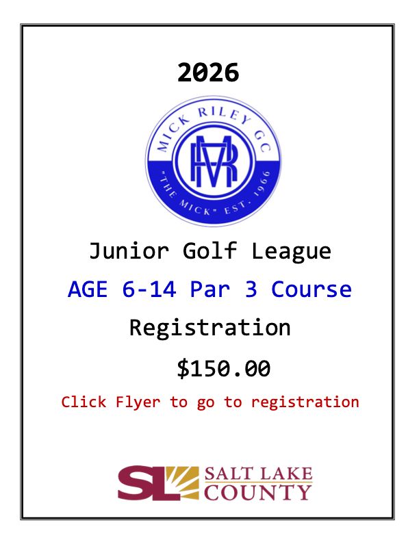 Junior Golf League - Par 3 Course
