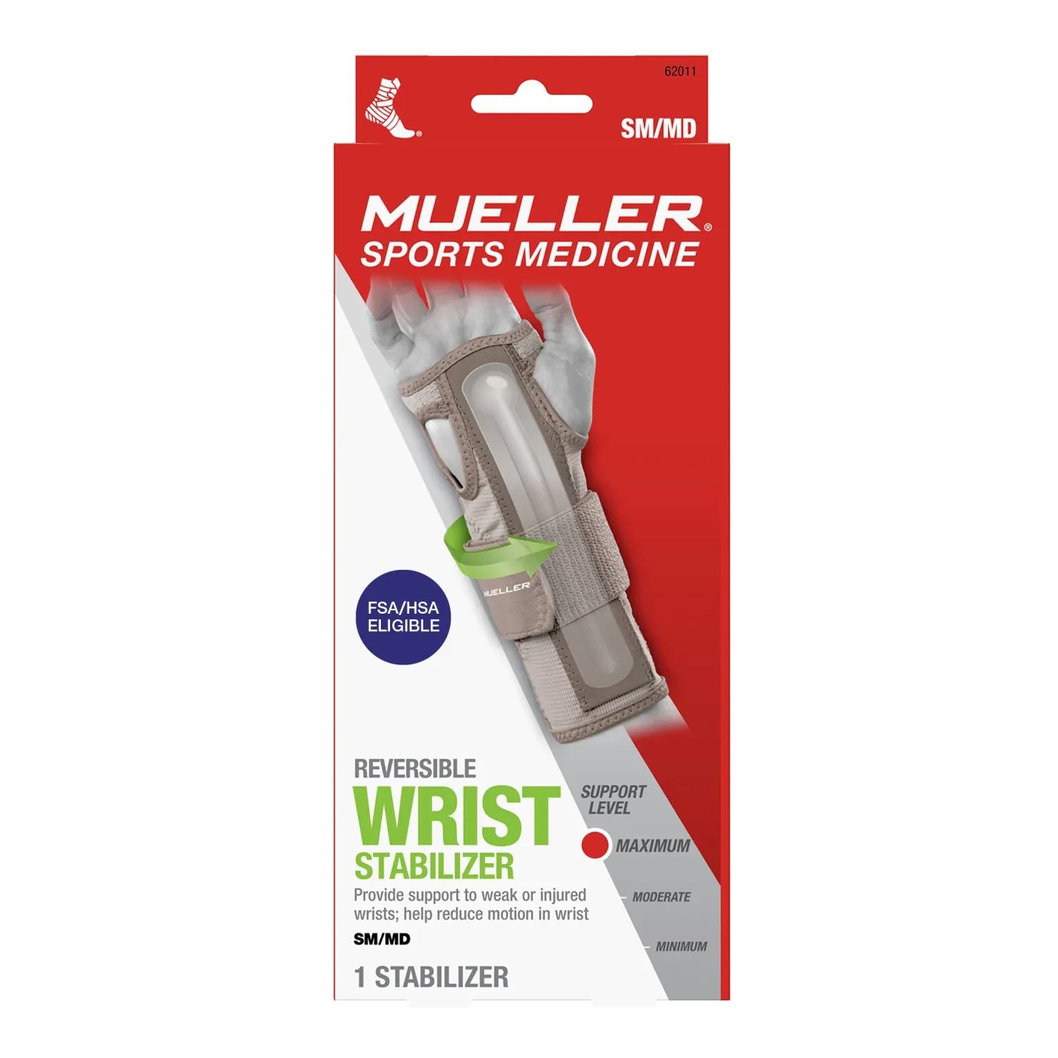 Reversible Wrist Stabilizer - 可翻转护腕固定带