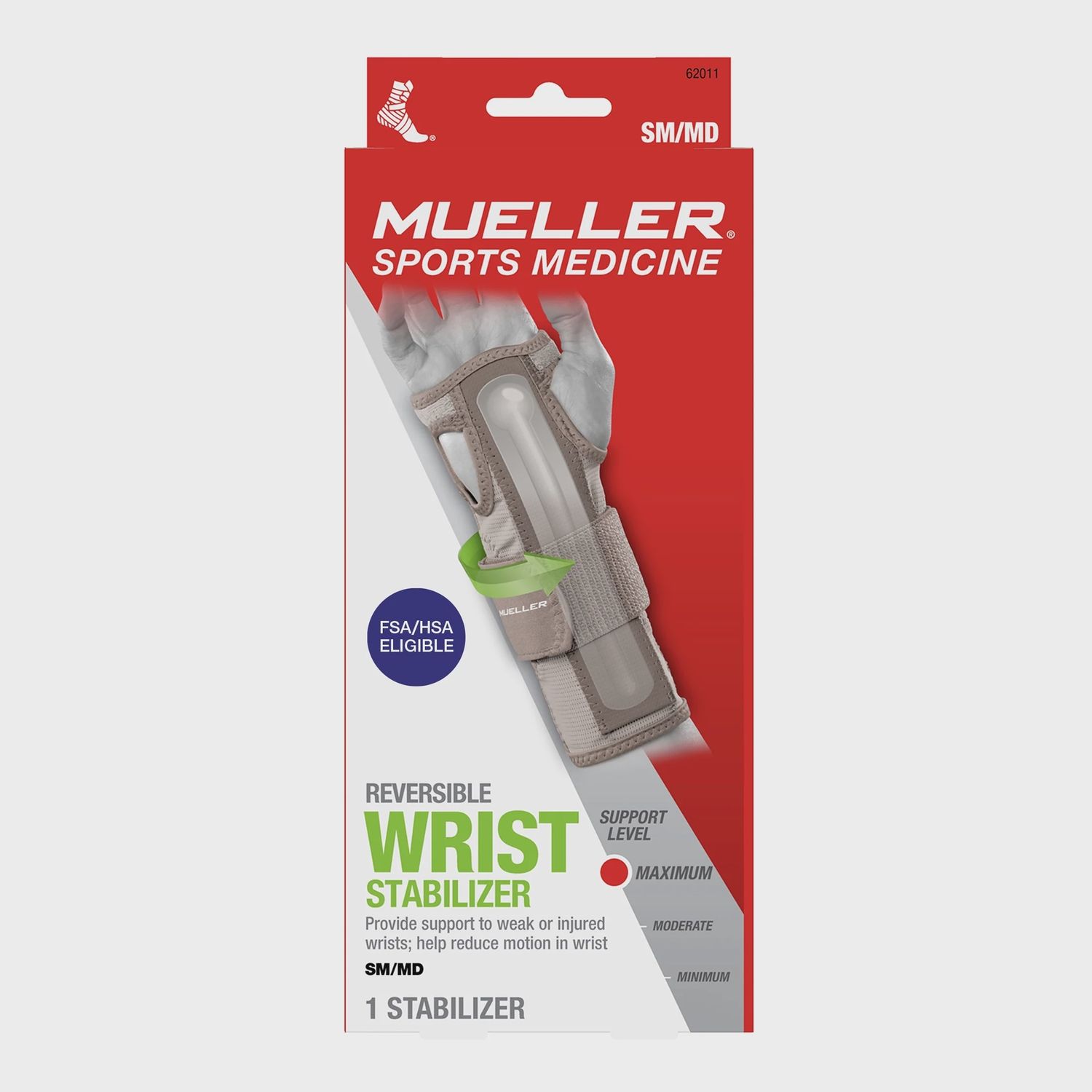 Reversible Wrist Stabilizer - 可翻转护腕固定带